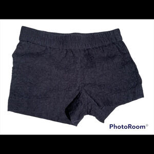 J. Crew Black Jacquard/Tapestry Shorts